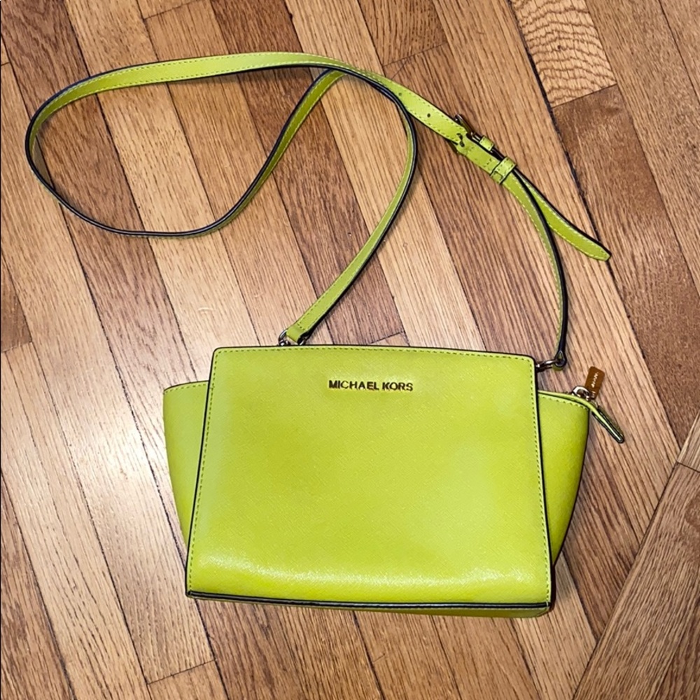 Michael Kors Selma bag yellow GUC